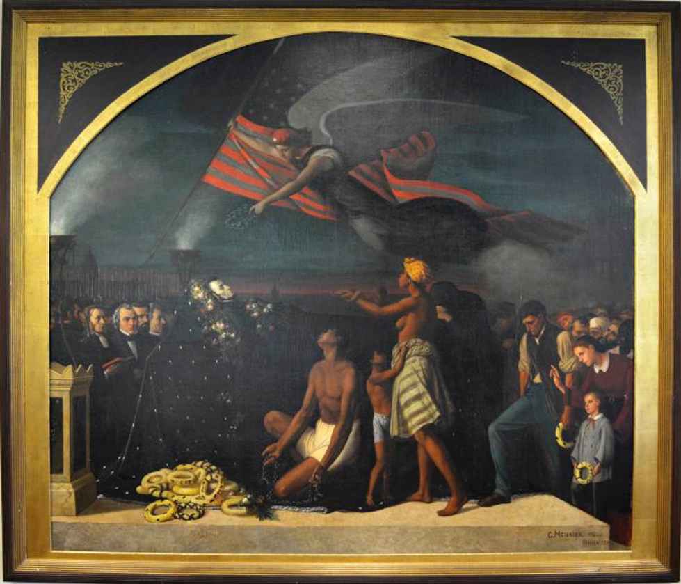 painting: Allegory of the Death of Lincoln